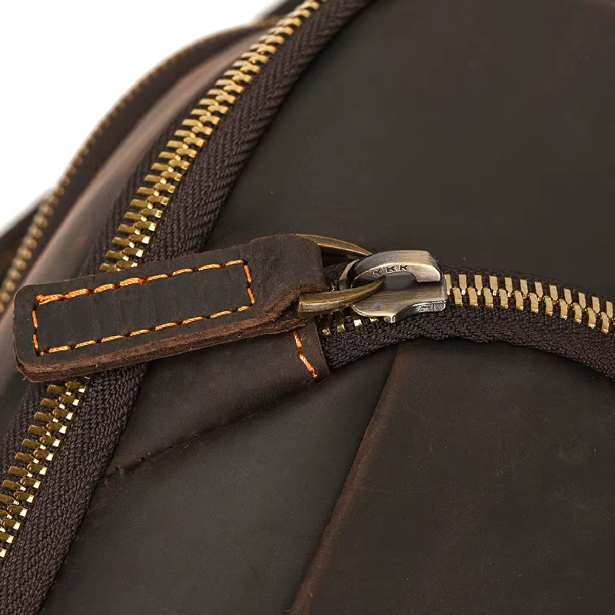 Mochila de Couro Genuíno Texas Notebook 15" Marrom