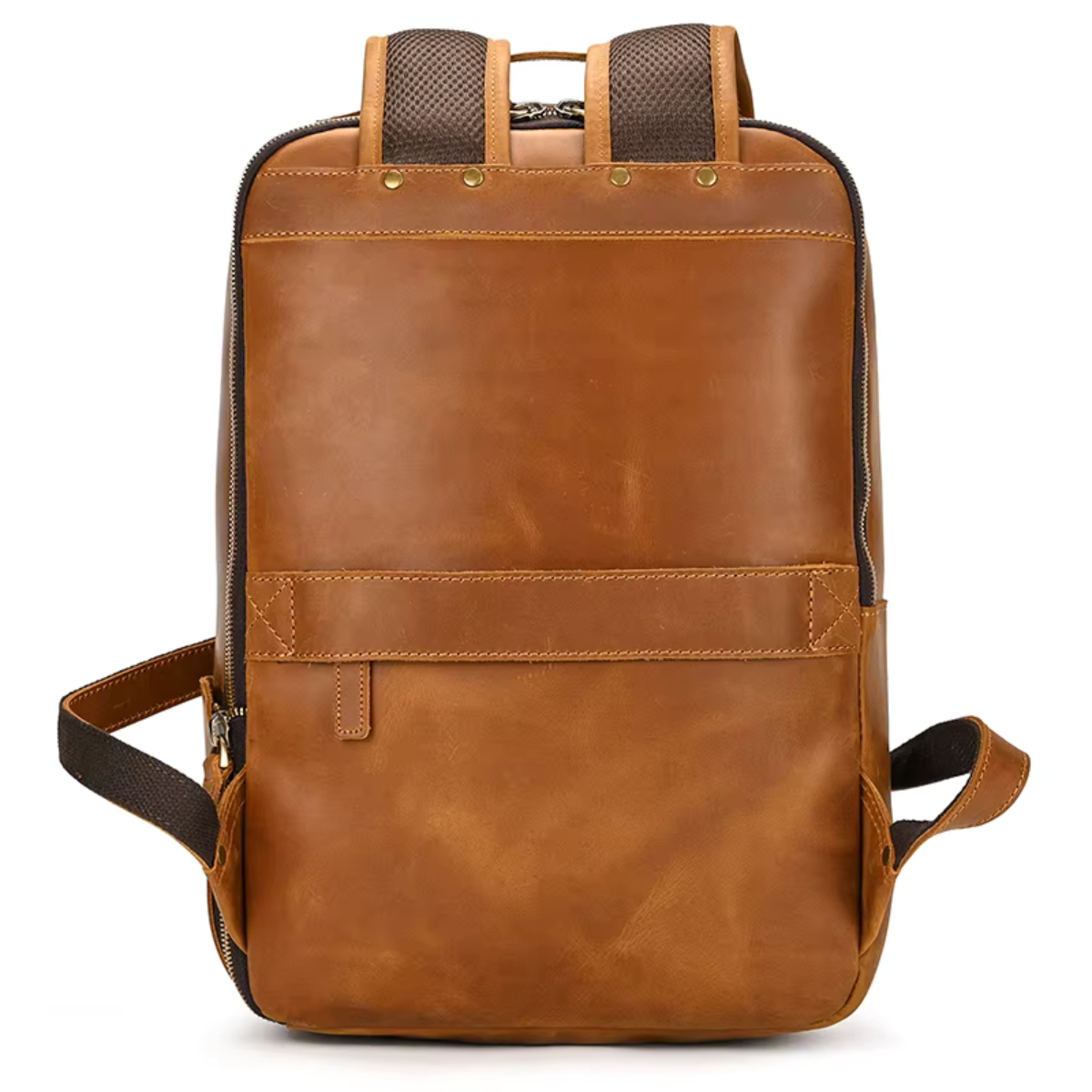 Mochila de Couro Genuíno Texas Notebook 15"