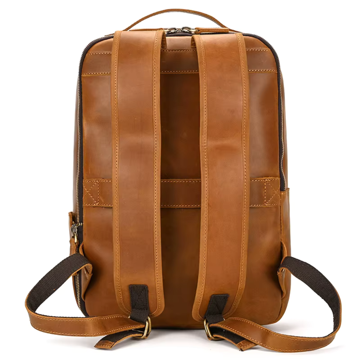 Mochila de Couro Genuíno Texas Notebook 15"