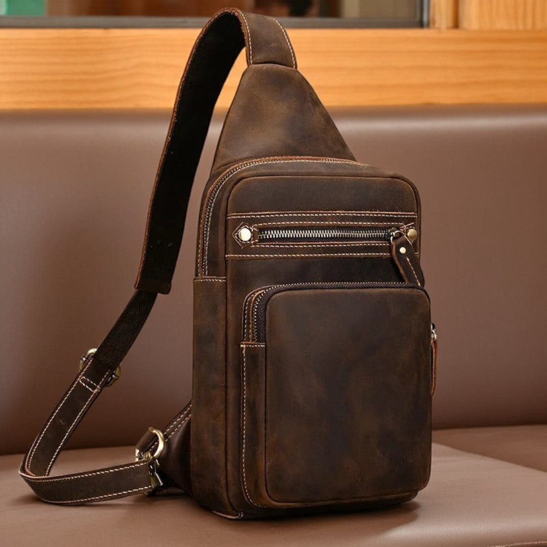 Shoulder Bag Couro Genuino Bergamo