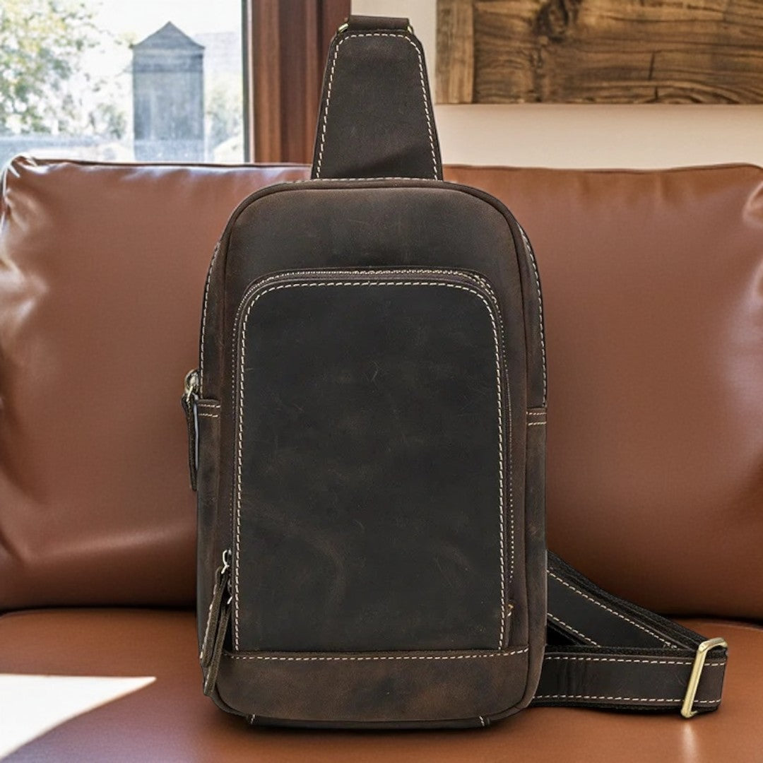 Shoulder Bag Couro Genuíno Montana