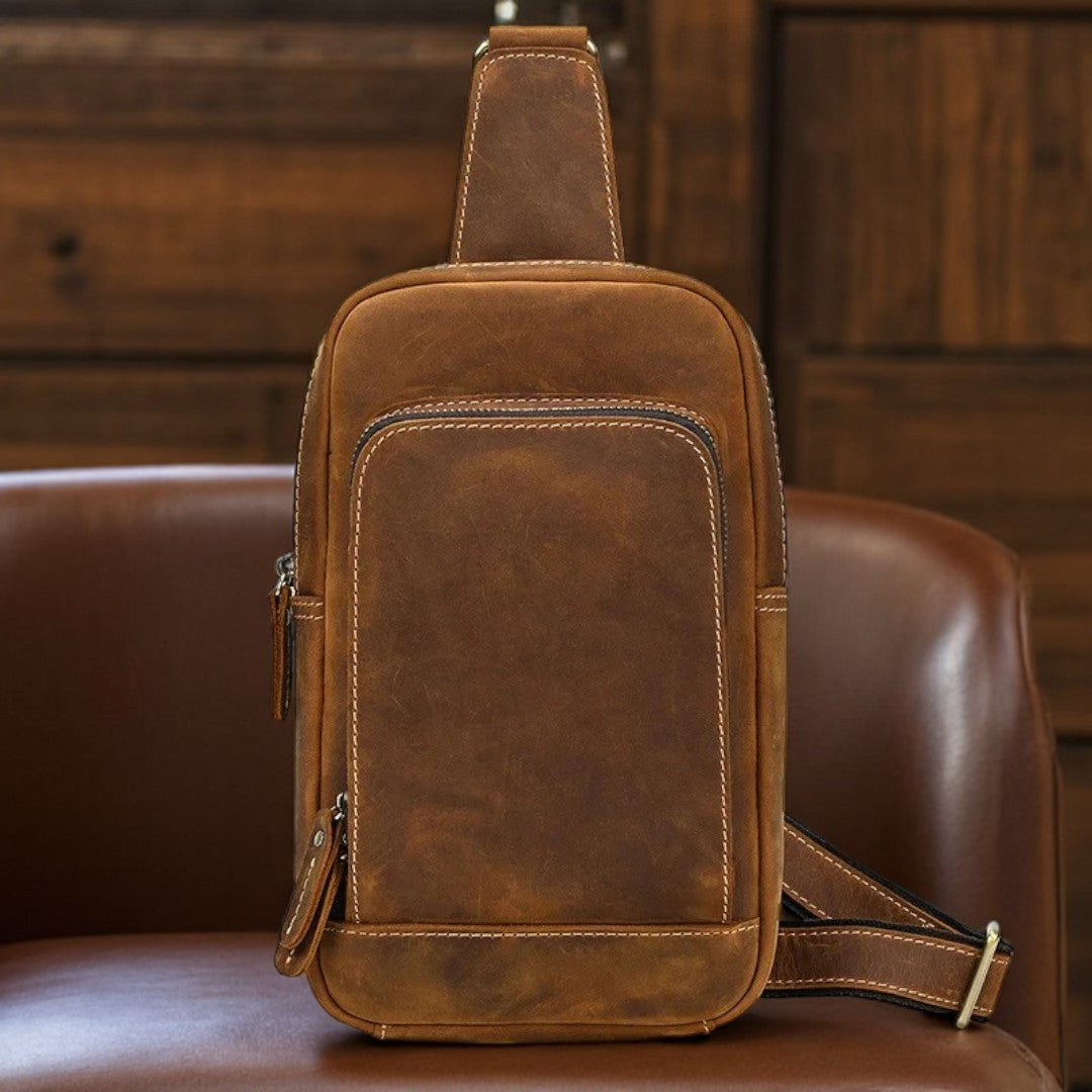 Shoulder Bag Couro Genuíno Montana