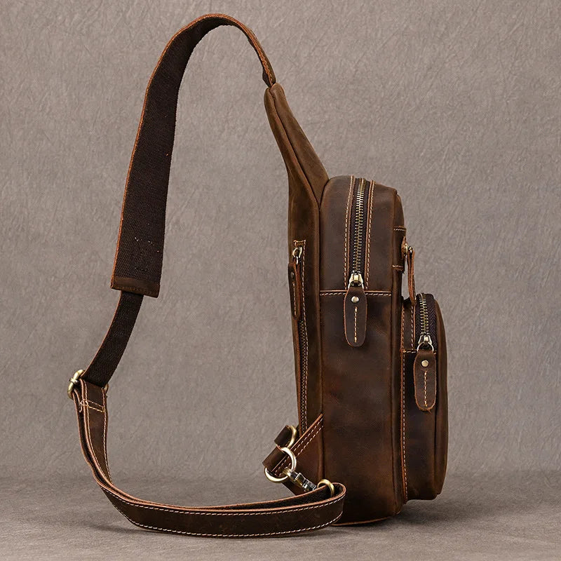 Shoulder Bag Couro Genuino Bergamo