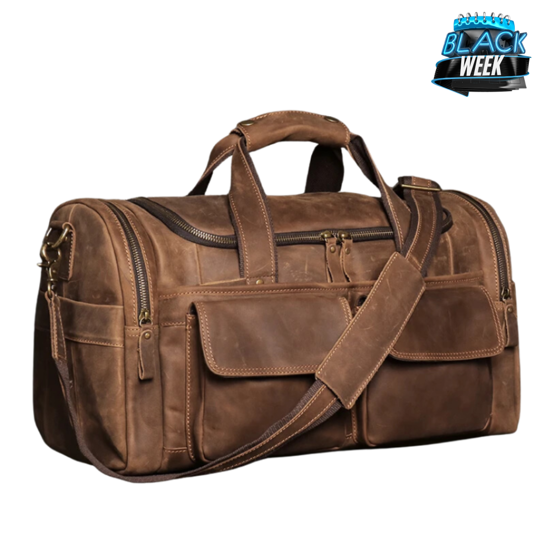 Mala de Viagem Executiva Couro Genuíno American