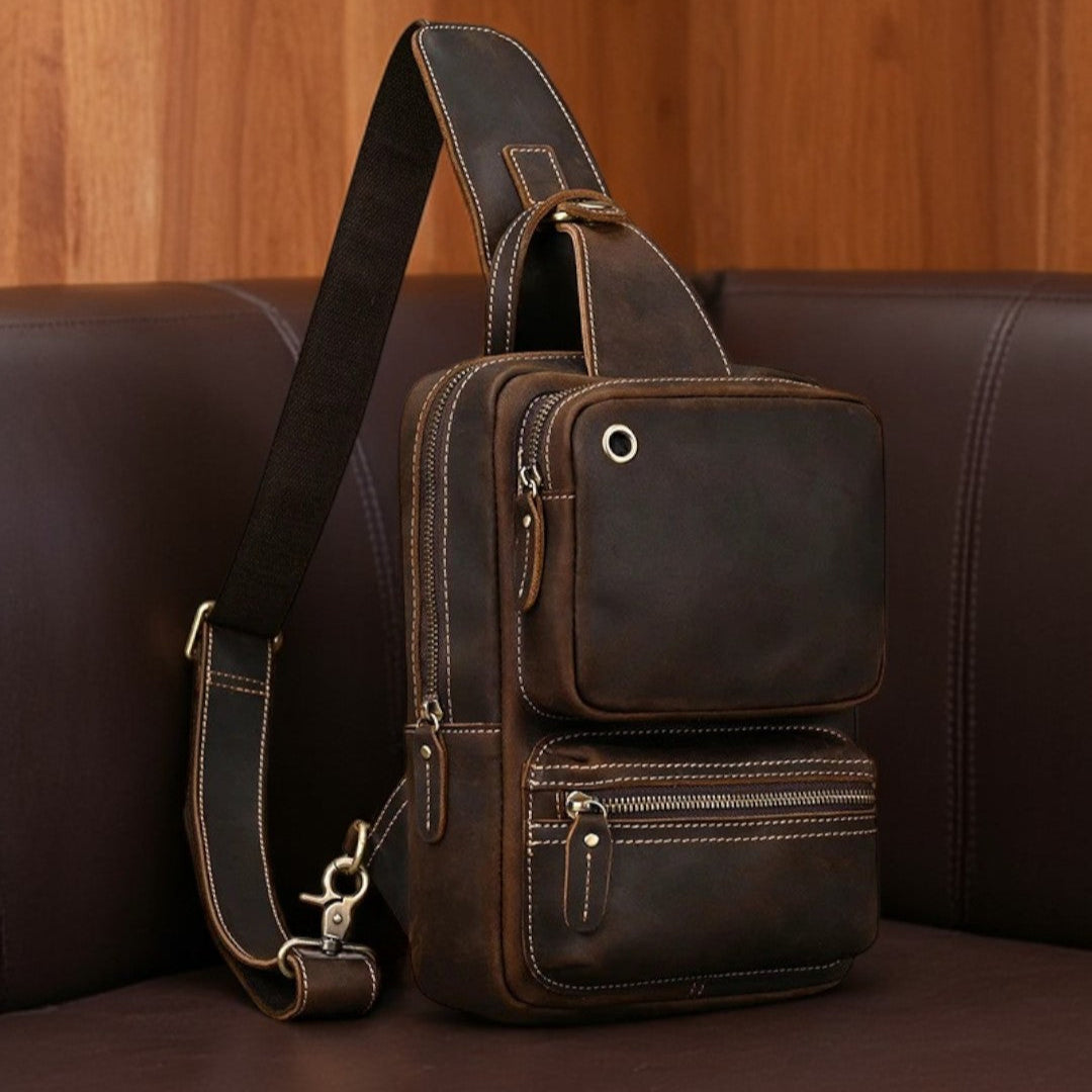 Shoulder Bag Couro Genuíno Dallas