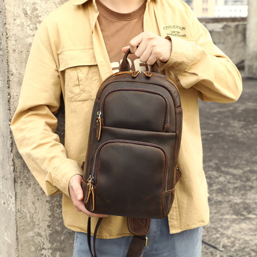 Shoulder Bag Couro Genuíno Genebra