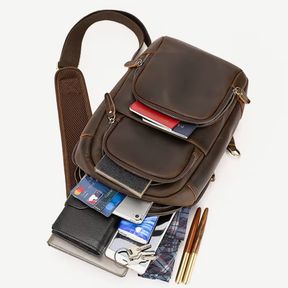 Shoulder Bag Couro Genuíno Genebra