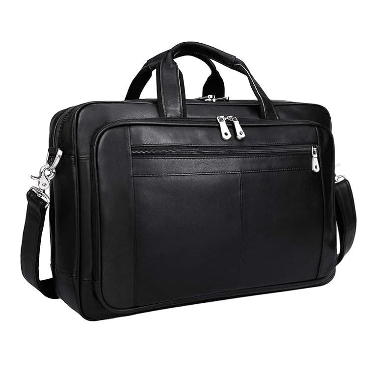 Maleta Executiva Couro Genuíno Genebra 15,6 "