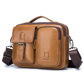 Bolsa Tiracolo de Couro Bull Capitan Tablet 12”