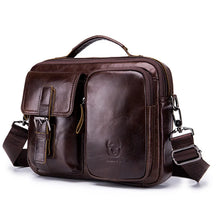 Bolsa Tiracolo de Couro Bull Capitan Tablet 12”