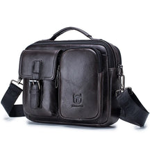 Bolsa Tiracolo de Couro Bull Capitan Tablet 12”