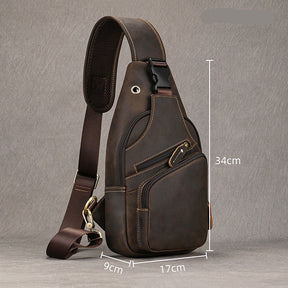 Shoulder Bag Couro Genuino Milan