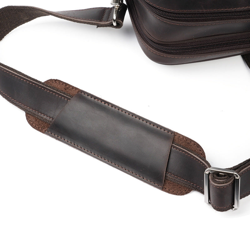 Maleta Executiva Couro Genuíno Genebra 15,6 "