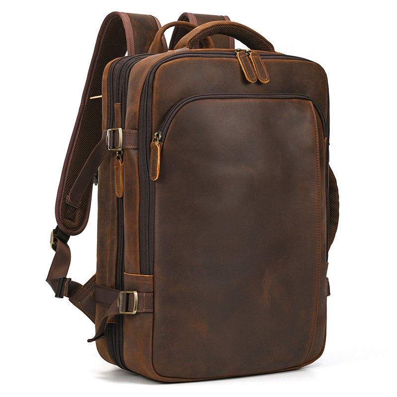 Mochila de Couro Legitimo para Notebook 17" Atacama