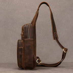 Shoulder Bag Couro Genuino Bergamo