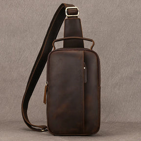 Shoulder Bag Couro Genuino Texas