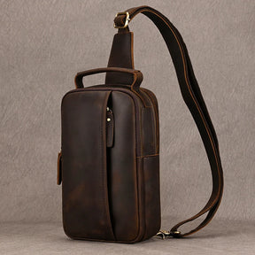 Shoulder Bag Couro Genuino Texas