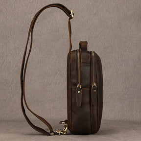 Shoulder Bag Couro Genuino Texas