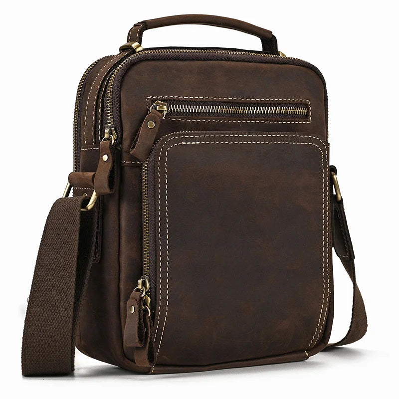 Bolsa de Ombro Retrô Masculina Califórnia