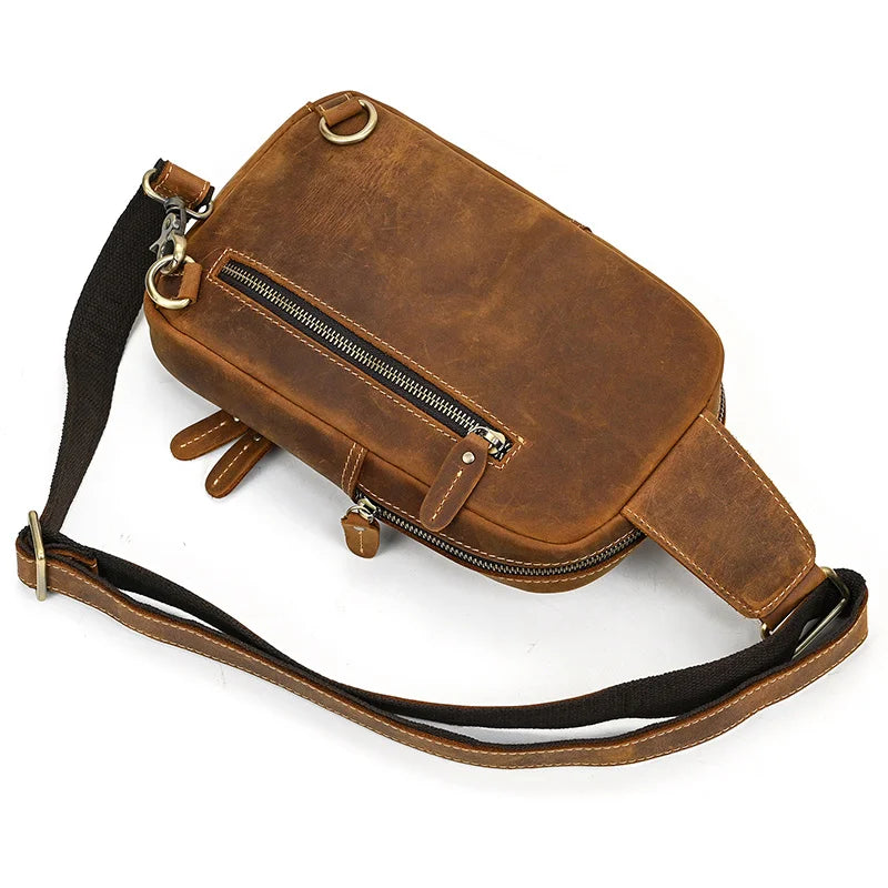 Shoulder Bag Couro Genuíno Montana