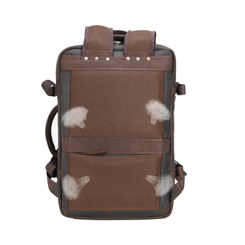 Mochila de Couro Legitimo para Notebook 17" Atacama