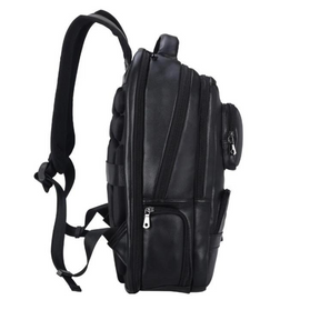 Mochila de Couro Legitimo para Notebook 17" Genebra