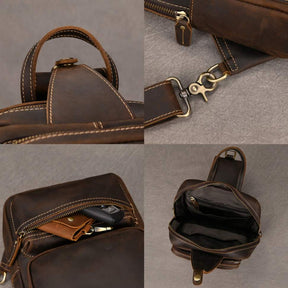 Shoulder Bag Couro Genuíno Dallas