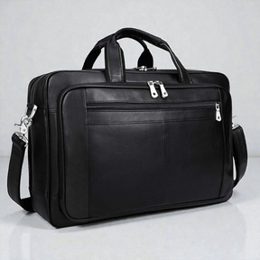 Maleta Executiva Couro Genuíno Genebra 15,6 "