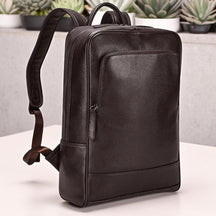 Mochila de Couro Legitimo para Notebook 15,6" Nômade